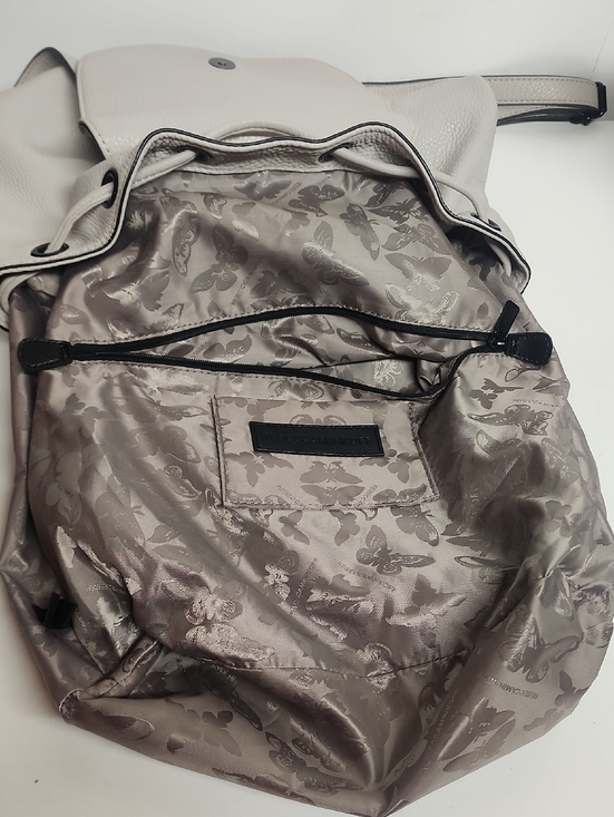 Rebecca Minkoff Soft Leather Lace Up Tassel Drawstring Backpack-Beautiful Lining main image 12